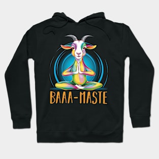 Baaa-Maste Goat Yoga Hoodie